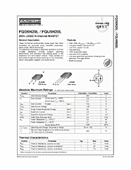 DataSheet FQD5N20L pdf